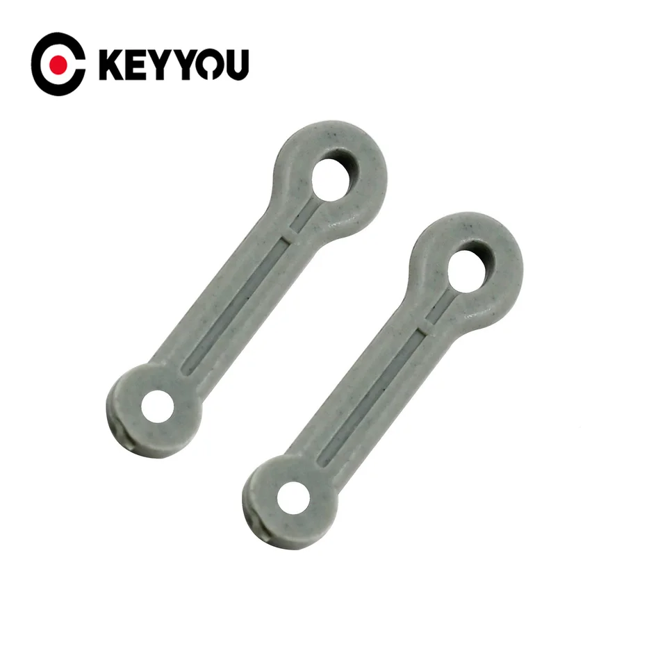 Keyyou 2x diaľkový kľúč FOB Ring Ring Gum Gum Slučka pre Cobra Alarm 2 Diaľkový kľúč FOB