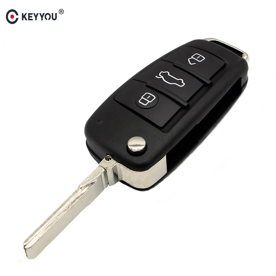 Keyyou 3 tlačidlá Flip Auta