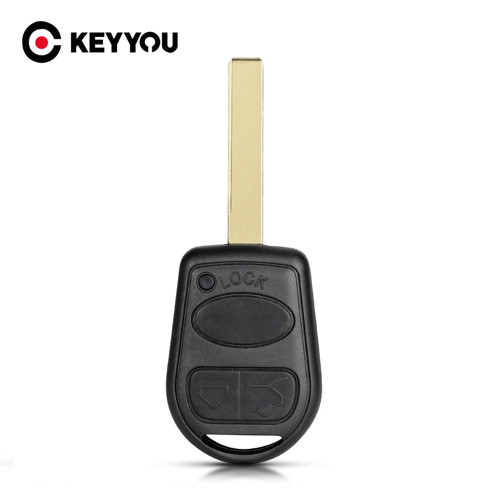 KEYYOU 3BUTTONS Kľúčový prípad pre Land Rover Range 2002 2003 2004 2005 2006 Sport Hover L322 HSE Vogueless Entry