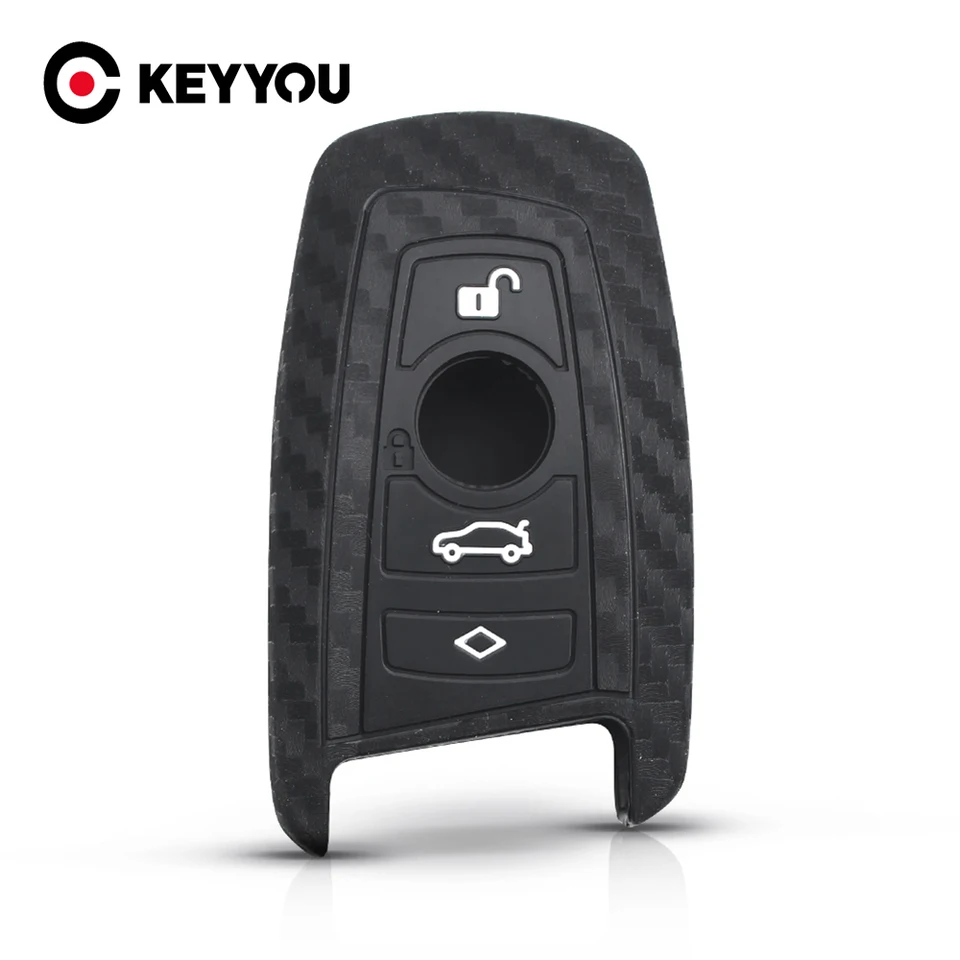 Keyyou pre BMW 1 2 3 4 5 6 7 M Séria x3 x4 F20 F22 F30 F31 F36 F10 F11 F07 F12 F01 Kryt kľúča z uhlíkového vlákna