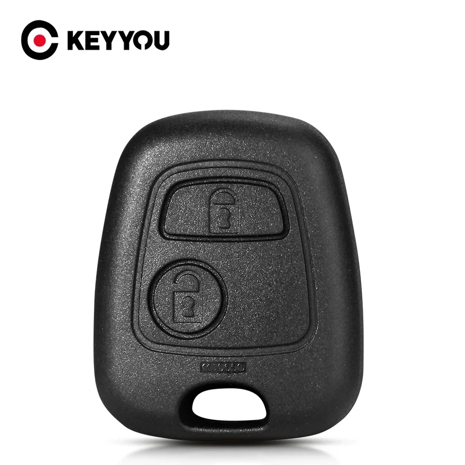 Keyyou pre Citroen C1 C2 C3 C4 XSara Picasso Auto Car Key Shell 2 Diaľkové puzdro