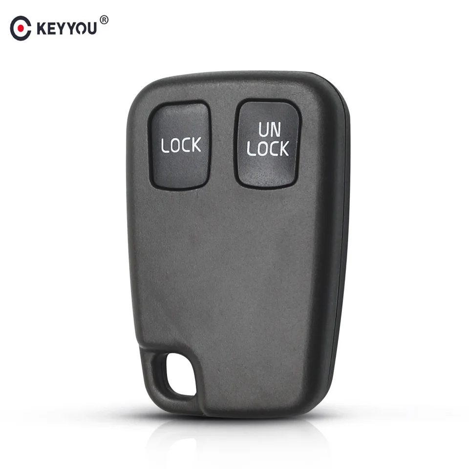 Keyyou pre Volvo S60 S40 S70 S80 V40 V70 XC70 XC90 Kľúčový kryt automobilu 2 Button Diaľkové puzdro FOB CAR Key SHELL 2