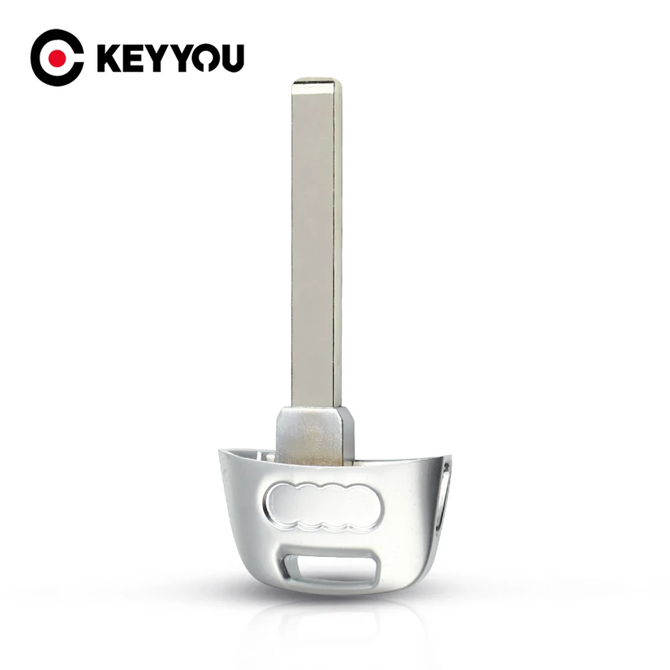 Keyyou Smart Key Remote Núdzové vloženie čepeľ slepý FOB pre Audi A4 A5 Q7 SQ7 TT 2016-2019 Kľúč núdzového automobilu Blake