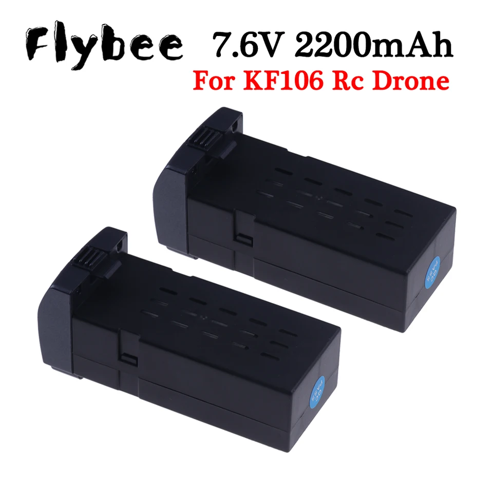 KF106 KF106max DRONE BATTERICKÉ ČASY 7,6 V 2200 mAh Lipo Battery Time 22 minút výmenné príslušenstvo