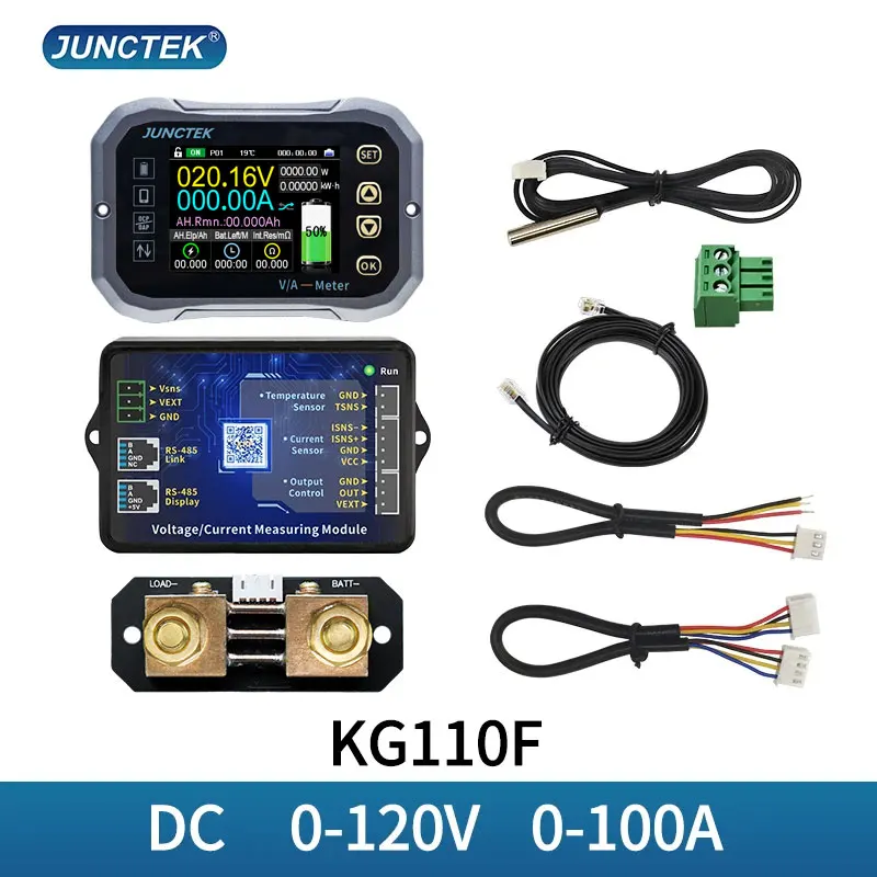 KG110F High-Prection Coulomb Counter Littium Battery Batériu Indikátor batérie lítium Fosforečnan detektor fosforečnanu