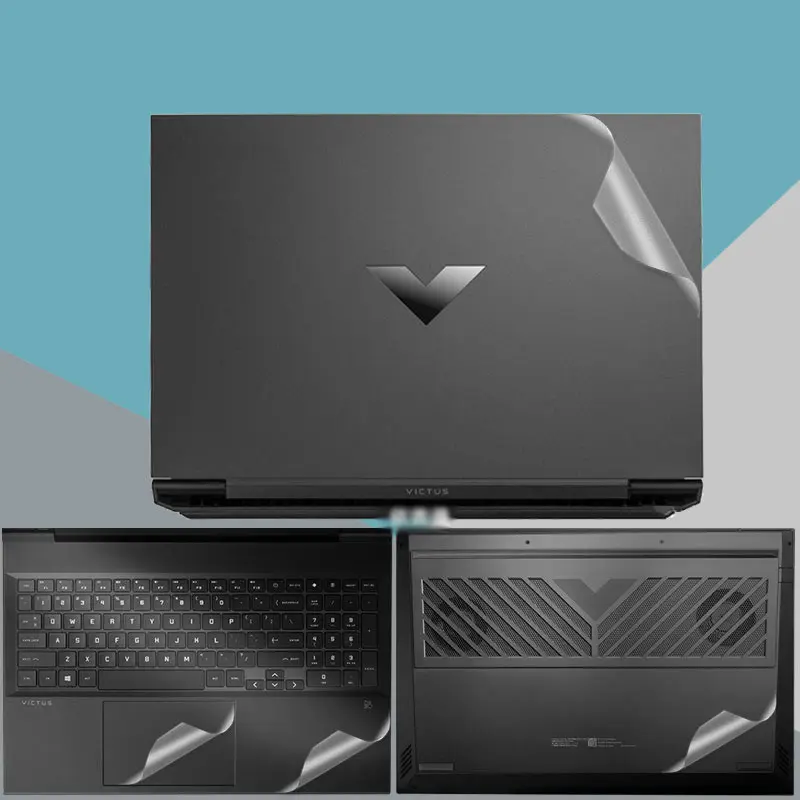 KH laptop nálepky kožné nálepky pokrývajú ochrancu ochrancu pre HP Victus 2022 16-D1004TX 16.1