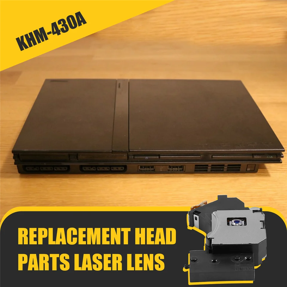 KHM-430A náhradné diely Optické lasery pre Sony PS2 Slim 70000/90000 Game Console