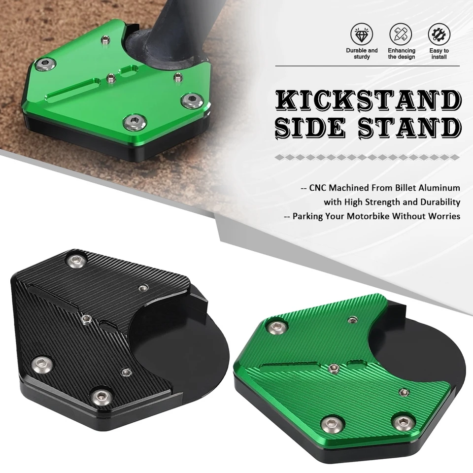 Kickstand Extender Foot Side Extension Podporná doska zväčšená základňa pre Kawasaki KLR650 KLR 650 2008-2024 2023 2022 2021 2020