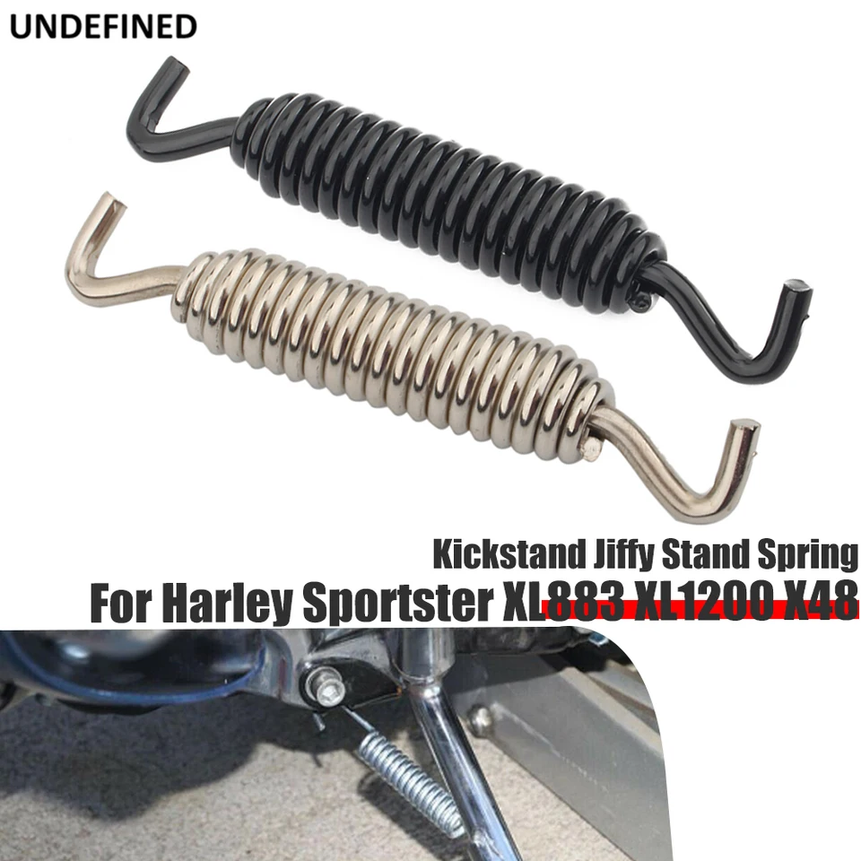 Kickstand jarné rámy kovania Motocyklové pegs pegs predlžovacie pramene stojan pre Harley Sportster Touring Road Glide Softail