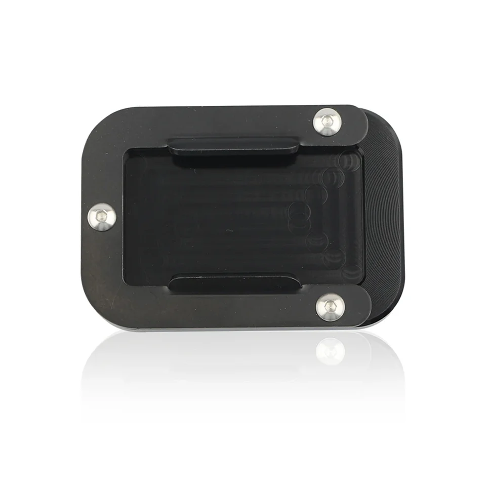 Kickstand Sidestand Stand Extension Enlarger Pad pre Interceptor 650 2018-2023 Continental 650 GT 650 2019-2023 Black
