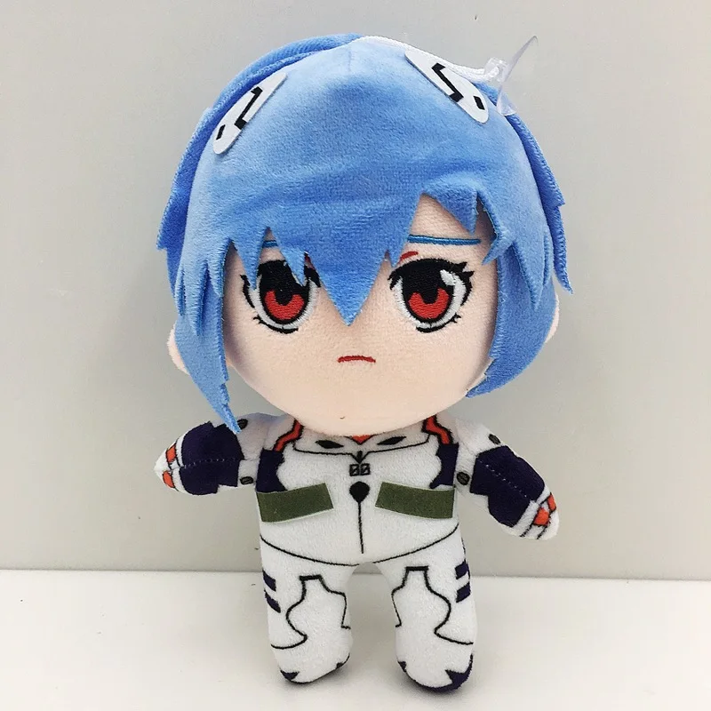 Kid Cartoon plyš s mäkkým vypchatým bábikou anime rei hračky kawaii ray ayanami narodeniny darček chlapci chlapci dievčatá