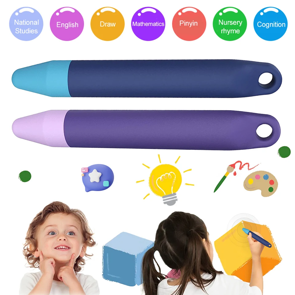 Kids stylus perá s tabletami Tethers Tablet Stylus Pen Easy Grip Universal Touch Screen Capacitive Stylus pre iPad pre Amazon Fire Kids