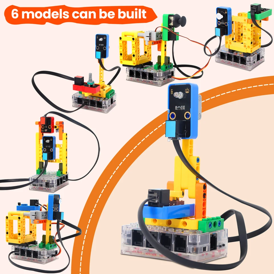 KidsBits STEM ELEKTRONICKÉ BUDOVANÉ BLAKY