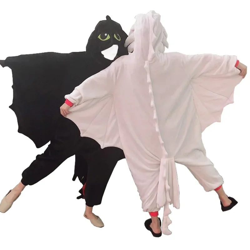 Kigurumi Anime Night Evil Evok bez zubov Cosplay kostýmy Karketu Pajamá vtipný drak
