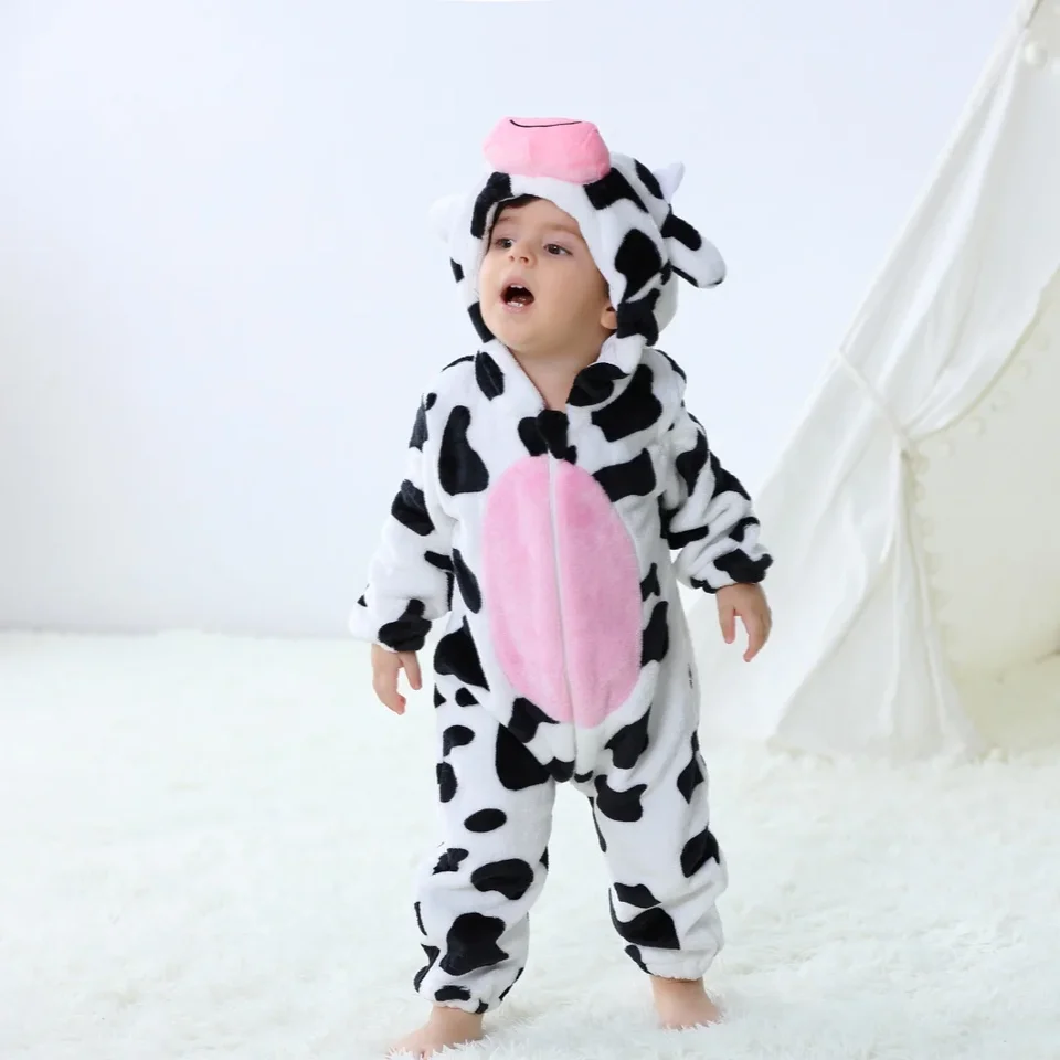 Kigurumi-Pyjama de Dessin Animé Dinosaure Pour Bébé, Barmoteuse pour nouveau-né, Combinaison Animal nalievanie Bol et garçons