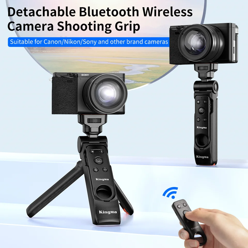 King Ma bezdrôtové snímanie priľnavosti s diaľkovým ovládaním fotoaparátu pre Still, Video, Vlogging for Sony A6700 A7IV ZV-E10 A6100 ZV1