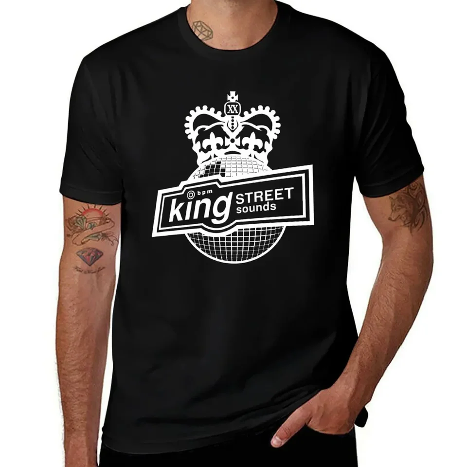 King Street Sounds for DJs, producenti a nadšené opice Tričko Tričko letné oblečenie pánske tričká Top kvality