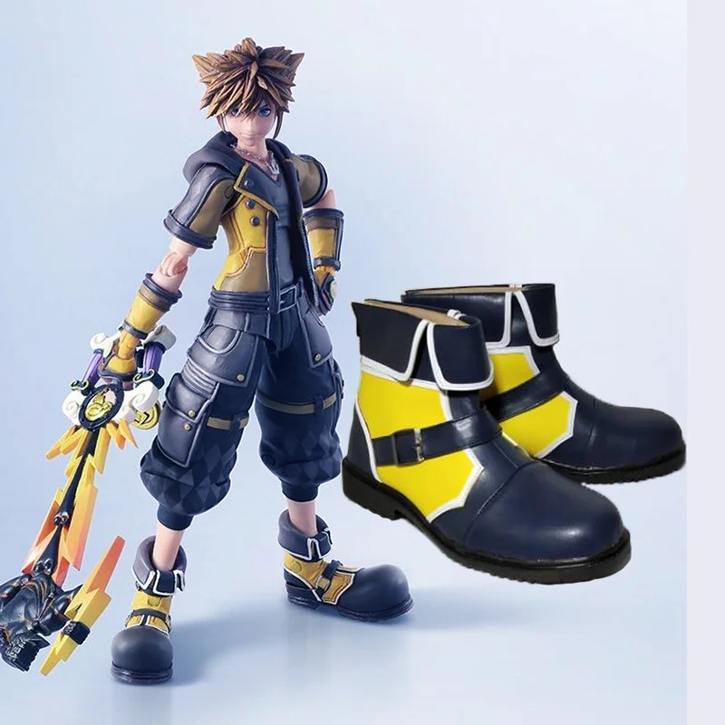 Kingdom Hearts KH III Potápajte sa do srdca hlavný protagonista Keyblade Wielder Sora Game Cosplay topánky topánky
