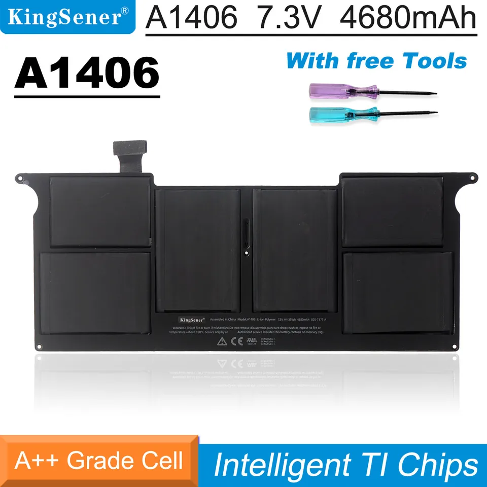 Kingsener A1406 laptop batéria pre Apple MacBook Air 11 