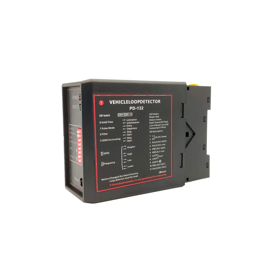 Kinjoin detektor s jednou slučkou PD-132 pre automatické brány/RFID Parking Access Control Automatic Gates Boom Barrier