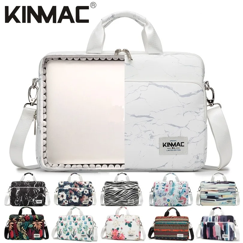 Kinmac Brand Laptop Bag 13.3,14,15,4,15,6,16 palca, Lady Women Man Ramer Messenger Case pre MacBook Air Pro Notebook PC