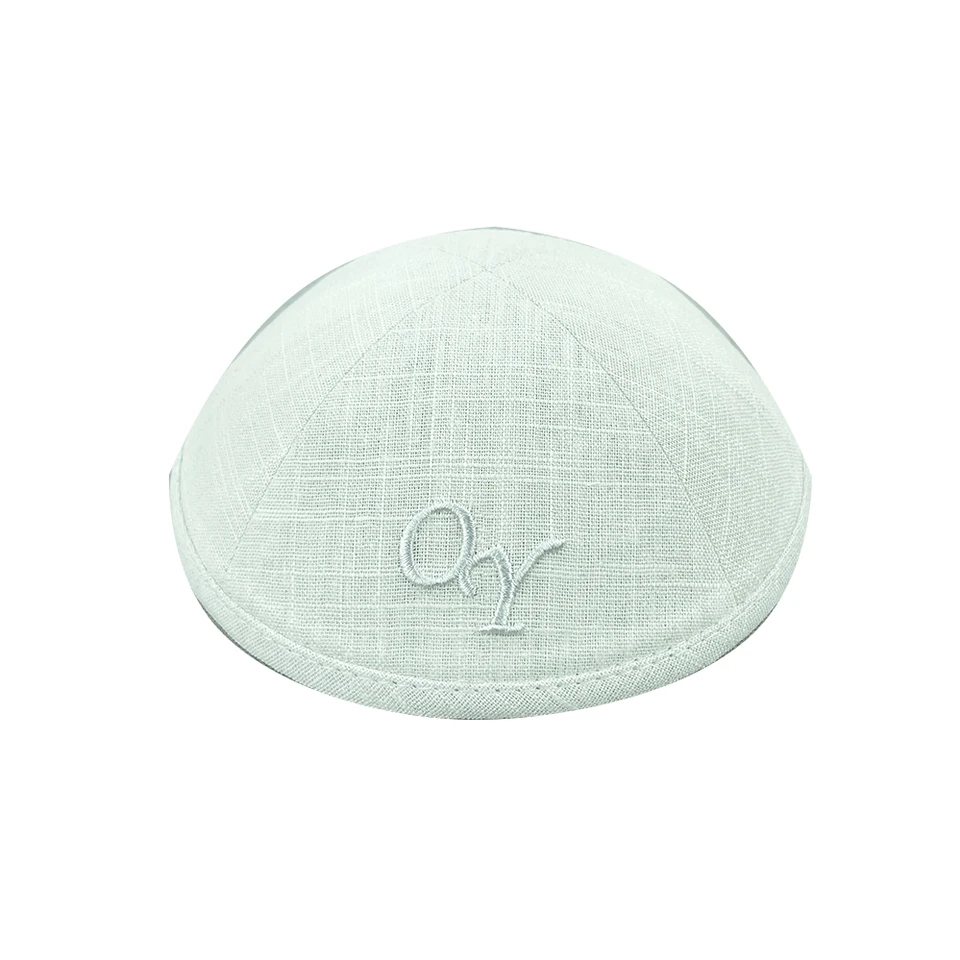 Kippot, Linen Kippa, Kippah, Svadba Yarmulke, Yarmulka, Kipot