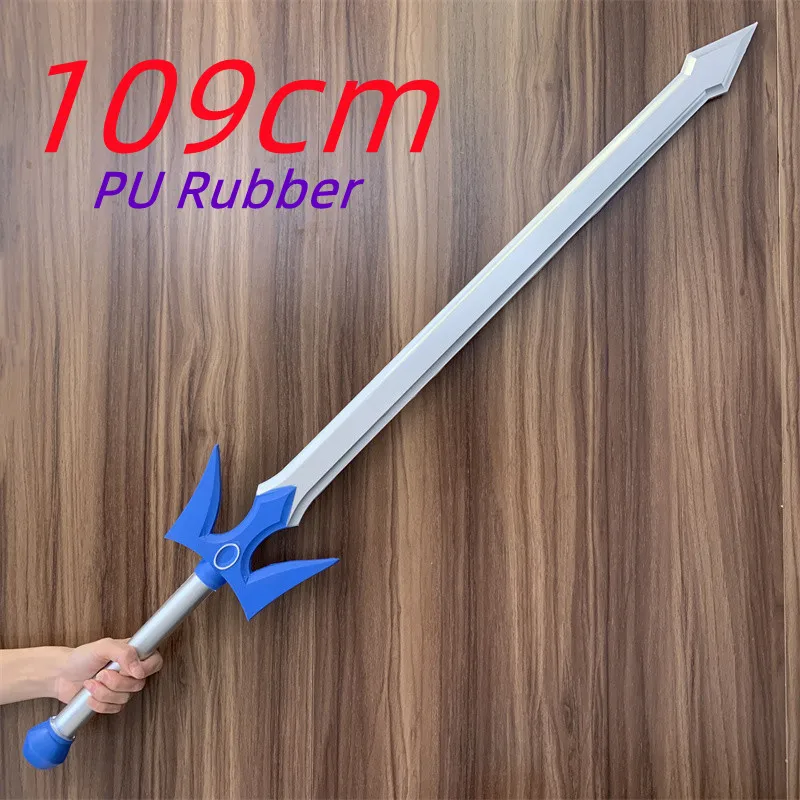 Kirigaya Kazuto Night Demon Sword Art Online Dark Repulsor Sword Cosplay Weapon Sao Ress Bezpečnosť Pu Guber Rola Darček hračky