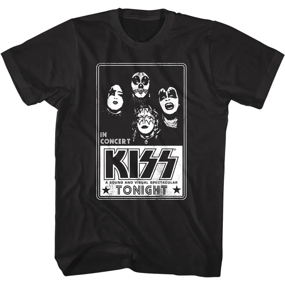 Kiss Concert Tonight Pánske tričko NYC Rock Band Oficiálny obchod