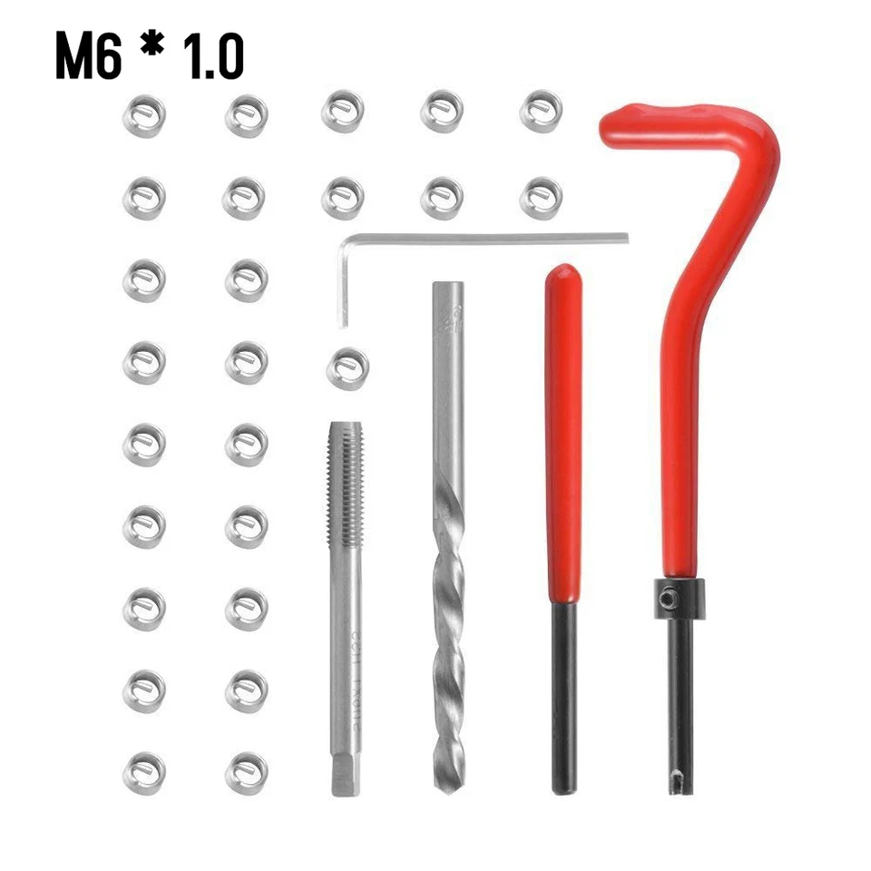 Kit na opravu metrického závitu vložka M5 M6 M8 M10 M12 M14