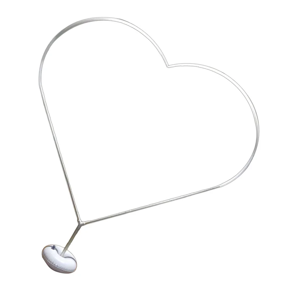 Kit Srdce Balón držiak kvetina garlandový oblúk pre balóny Suite White Pvc Stand Baby