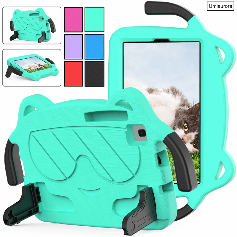 KITS EVA Cartoon Ruck Rucks-odolná tableta pre tablet Samsung Galaxy Tab A7 Lite 8,7 palca SM-T220 SM-T225 A 8.0 2019 SM-T290 Case