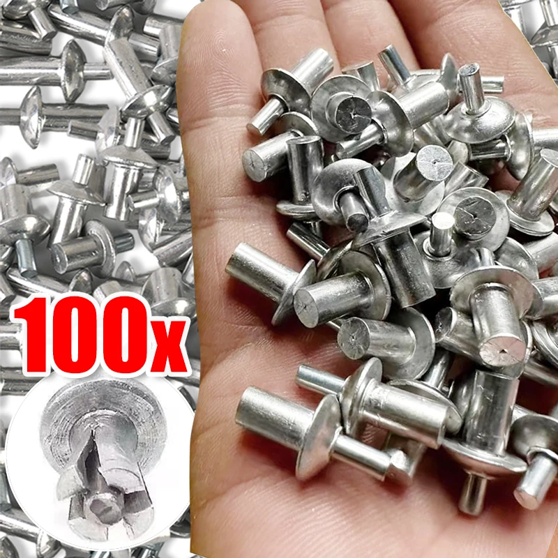 Kladivo poháňajú expanznú hliníkovú nechtovú hlavu prepichnutia Piercing Núchovky Sadrová doska Dutá stena rozširovaná stena Hliníkové nechty skrutky spojky