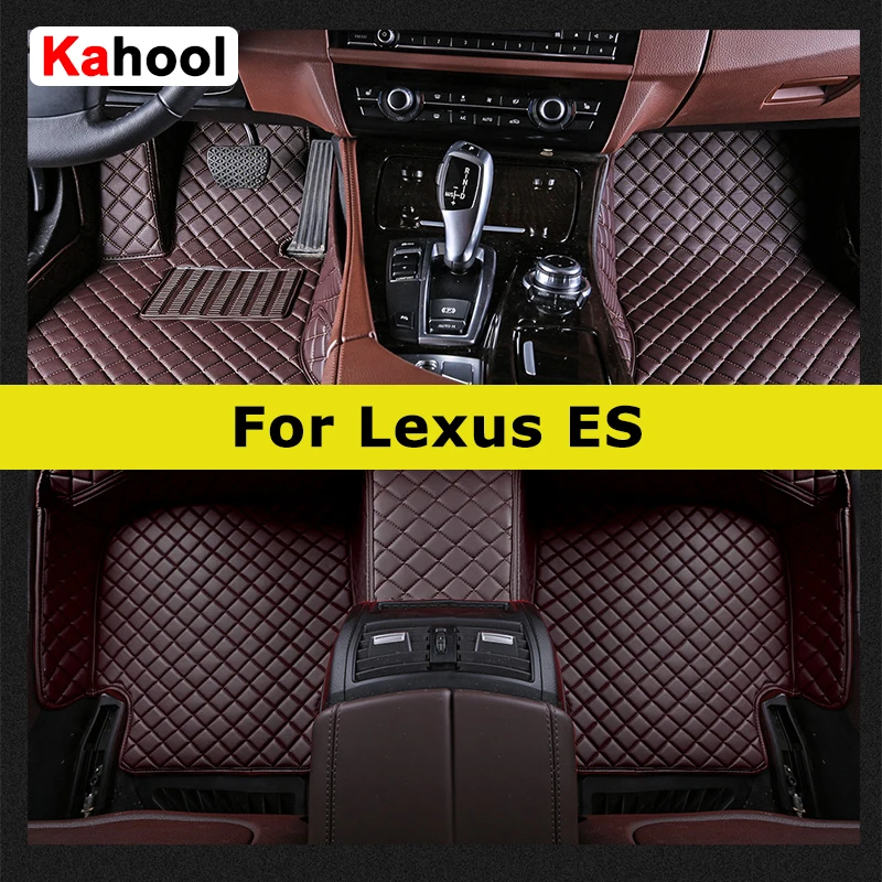Klahool Custom Car Floor Mats for Lexus es200 ES250 ES300 ES300H ES350 Automatické koberce nohy Coche Accessorie