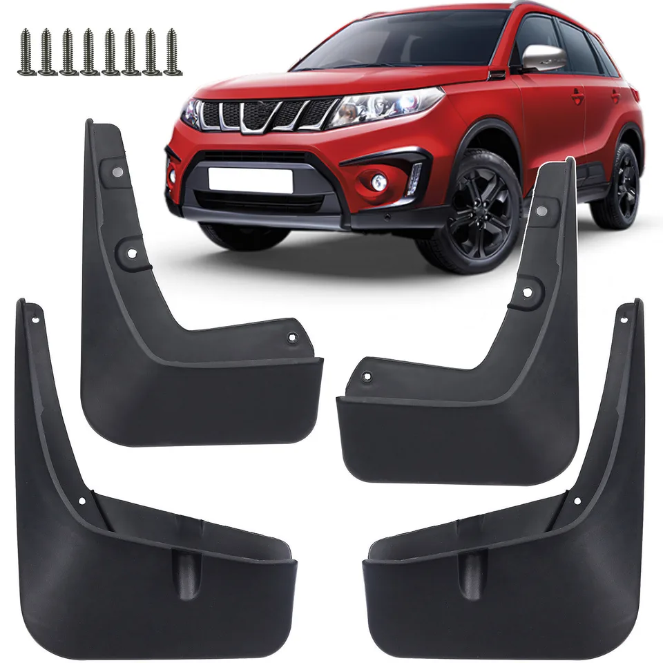 Klapky na bahno pre Suzuki Vitara / Edcudo 2016 2017 2018 2019 2020 2021 2022 Mudflaps Splash Guards Front & Zadný ochranca