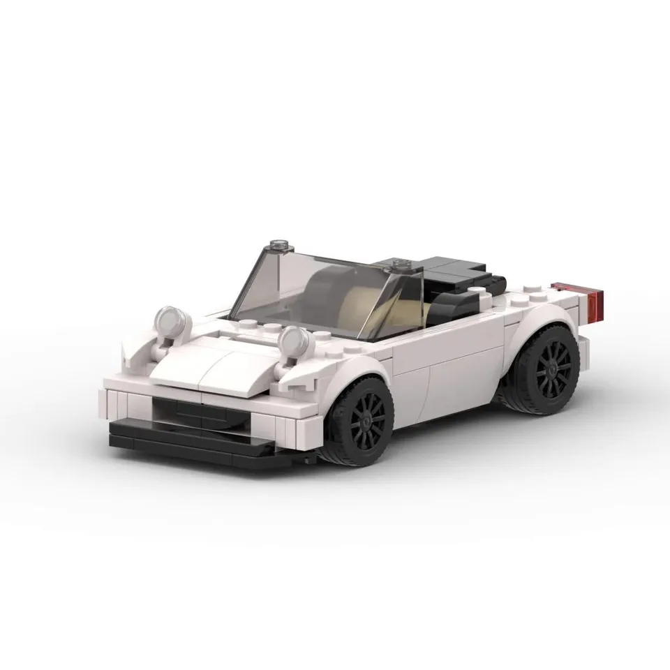Klasické tehly mazdas mx-5 miata eunoned roadster Racing Sports CAR CARDE Speed ​​Majster Racer Blocks