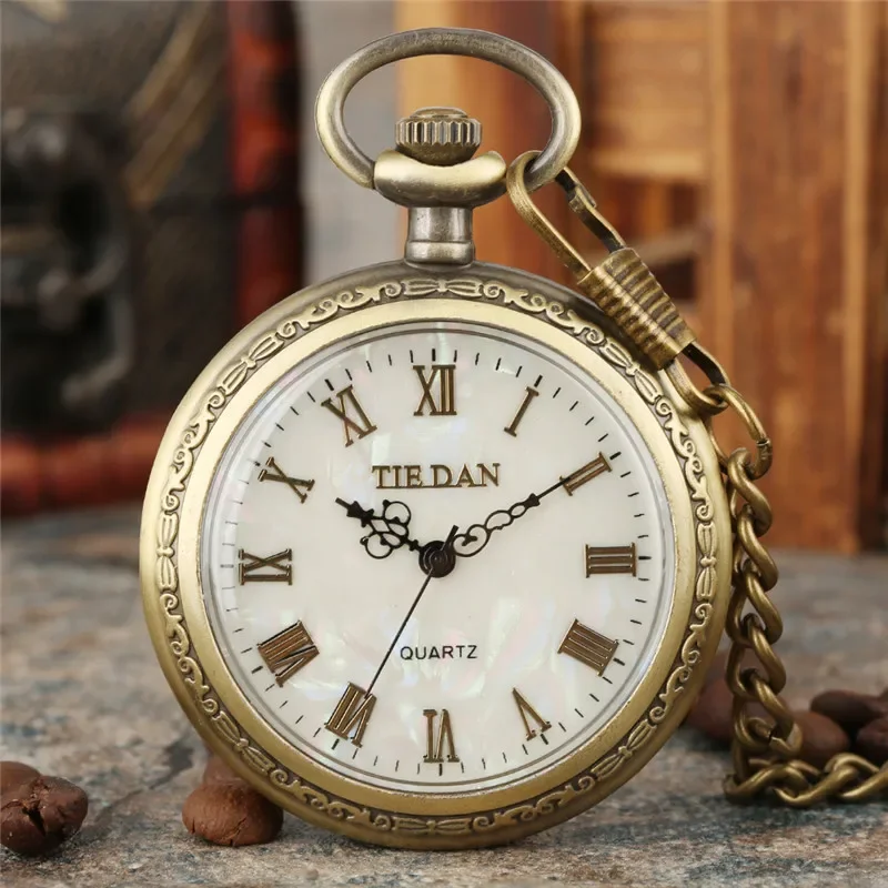 Klasický dizajn otvorenej tváre Clock Rímske číslice vytáčanie mužov Dám