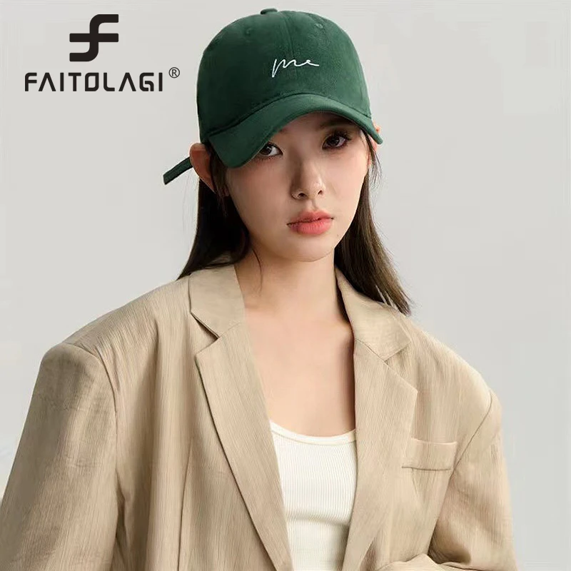 Klasický list baseballový klobúk pre ženy Men Cotón Casy Sun Visors módne vyšívanie vrchol Cap Unisex Solid Color Bonnet Gorra