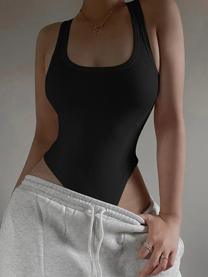 Klenot bez rukávov bez rukávov 2023 Horúce leto Sexy Bodycon Off Halter Tops Tops Casy Street Bodice for Women Clubwear