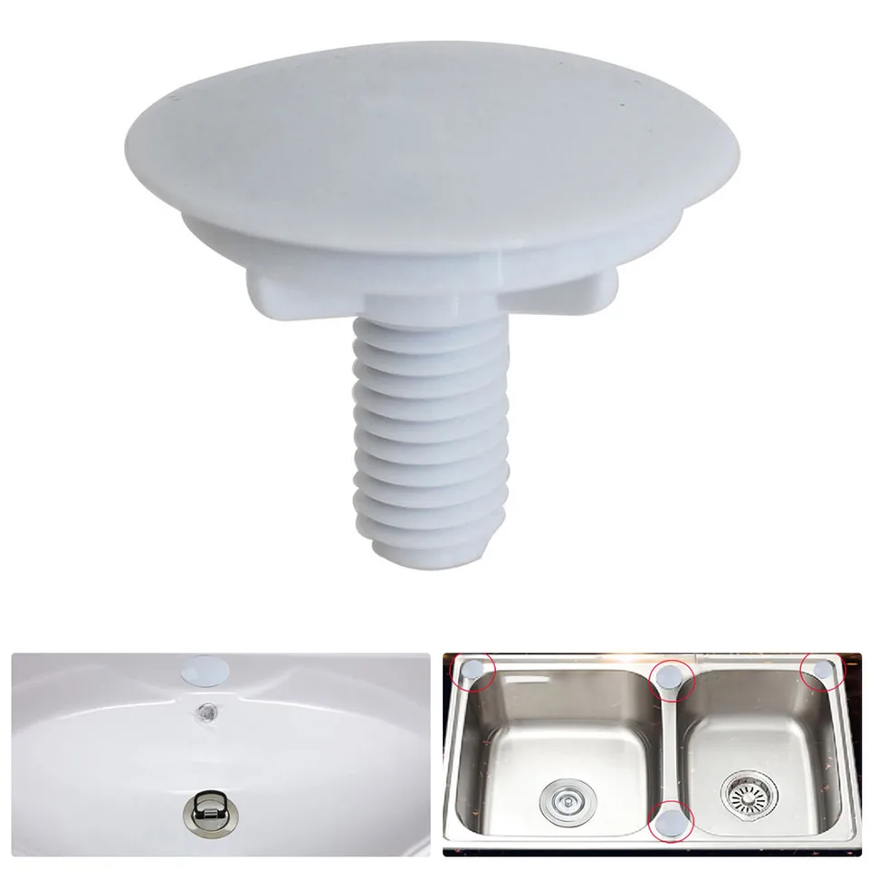 Klepnutie zátkovača Kryt kuchynský umývadlo Tap Pasin Abs Plastic 49 mm odtoková odtoková zapečatená anti-leaková zástrčka pre kúpeľňové doplnky