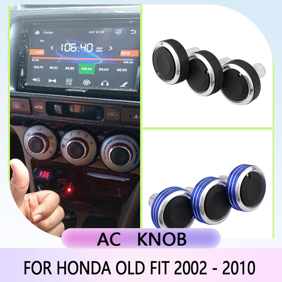 KLIB KLIBATION KLIMOVANIE KLIMOVANIE KLIMOVÉHO OVLÁDANIA KLIKOVANÝ KNIBOVÝ KNOB PRE HONDA OLD FIT 2002 - 2010