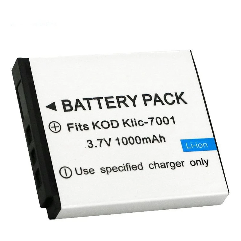 KLIC-7001 3,7V 1000 mAh V550 M340 Fotoaparát lítium batérie