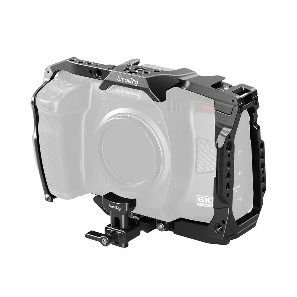 Klietka kamery Smallrig s podporou adaptéra šošovky pre kino Blackmagic Design Cinema 6K 4785