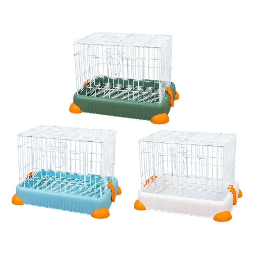 Klietka na klietku s králičou klietkou s odlúčeným podnosom Easy Clean Clean Pase Malé zviera