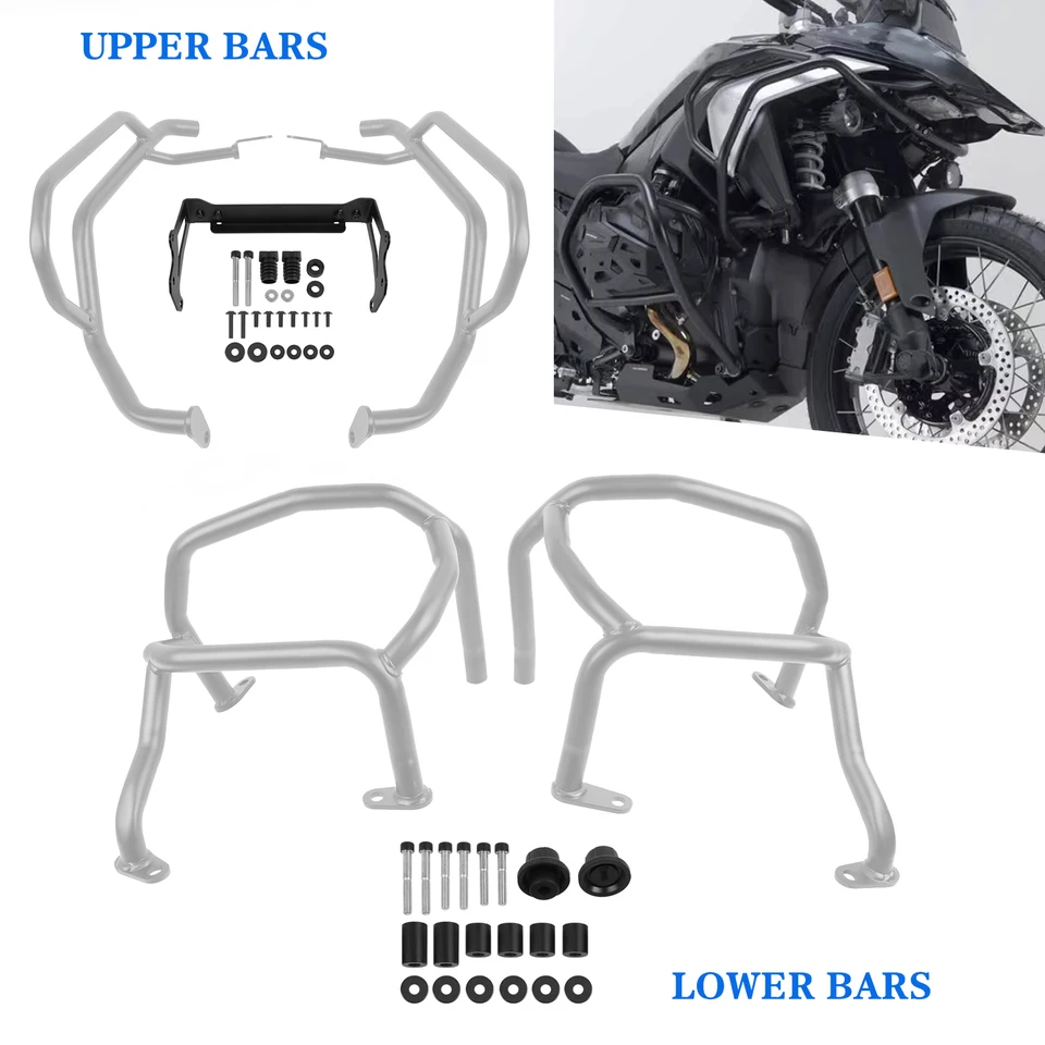 Klietka na nárazové tyčinky s nárazníkom motora pre BMW R1300GS R 1300GS R1300 GS 2023-2025