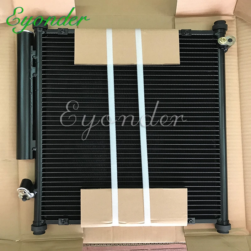 Klimatizácia A/C AC Condenter Condenter pre Honda Fit Jazz II 1,2 1,3 1,5 2002-2008 80110SAA003 80110SAAJ01 80110-SAA-003