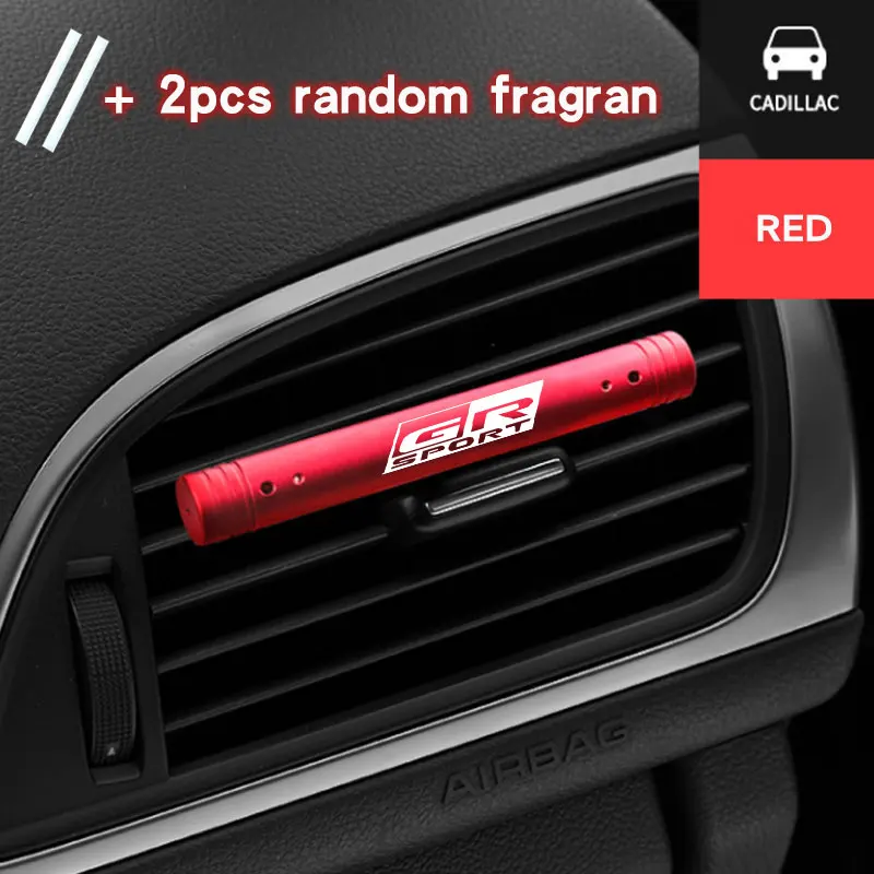 Klimatizácia aromaterapia aromaterapie Pevný pás pre Toyota Gr Sport Gazoo Racing Yaris 86 Corolla Hilux supra c-HR doplnky