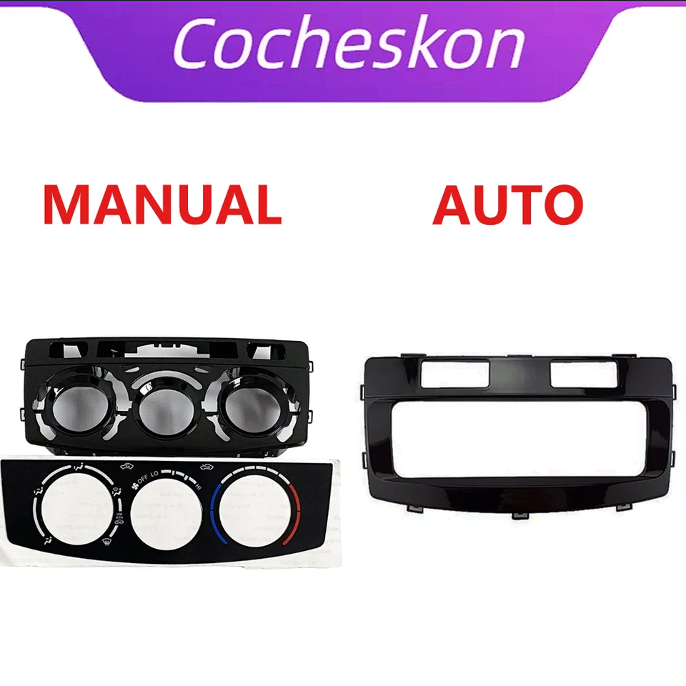 Klimatizácia auta Fascia Frame Panel pre Toyota Fortuner Hilux 2008-2014