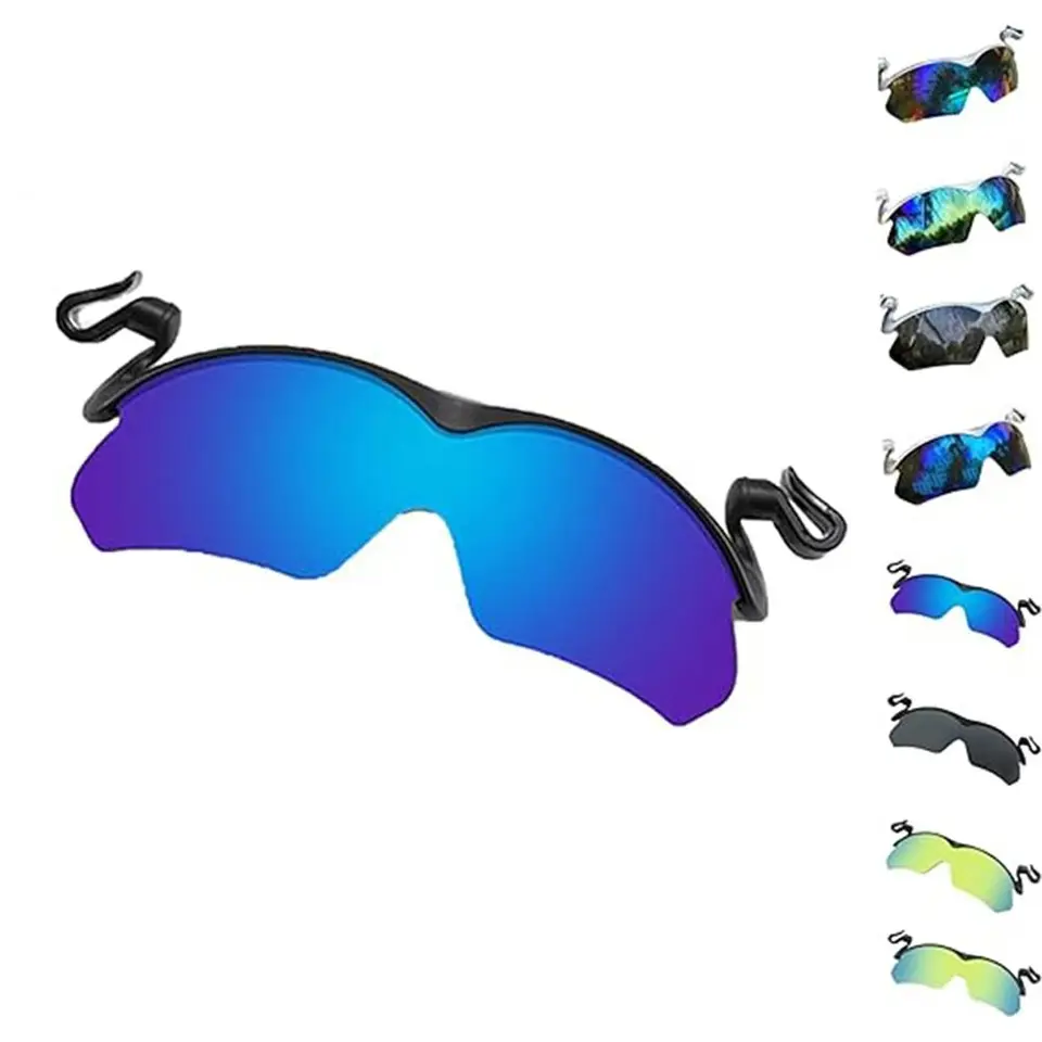 Klip Cap Sports Sun., Clip On Hat Polarizované slnečné okuliare, Flip-up Cover Cover UV Ochrana rybárskych cyklistov cyklistické vonkajšie slnečné okuliare