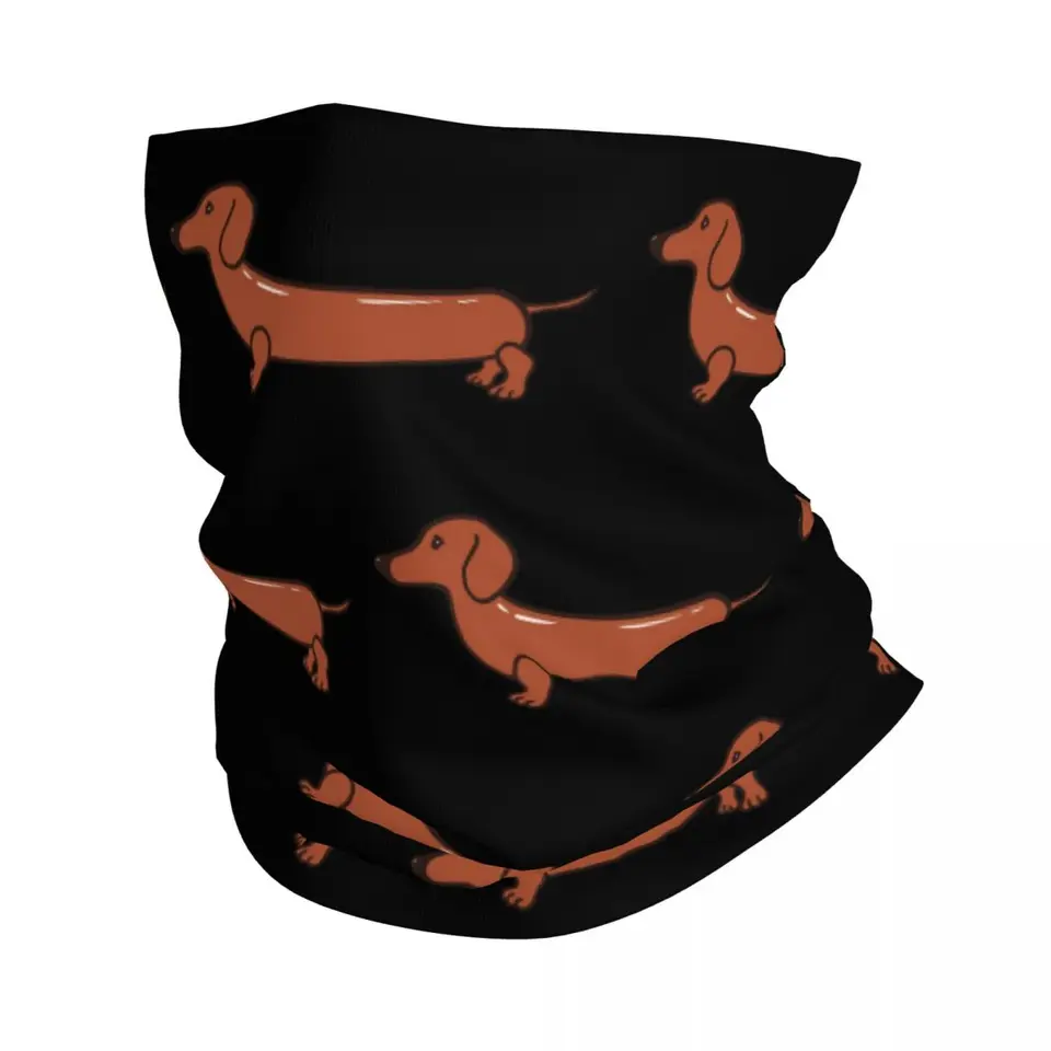 Klobásy Pes Pespy Funny jazvečík bandana krk gaiter tlačený zábal šál teplý cyklistický cyklistiku pre mužov pre mužov Dospelý zima