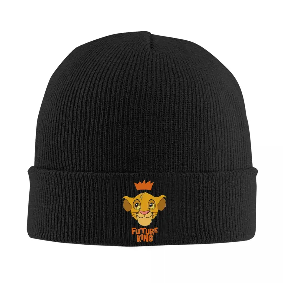 Klobúk leví kráľ Simba módne čiapky pre mužov Ženy Lion King lebky čiapky lyžiarske čiapky bavlnené klobúky
